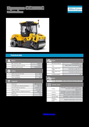Combinatiewalsen Dynapac CC 2200 C