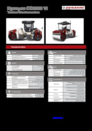 Combinatiewalsen Dynapac CC 6200 C VI