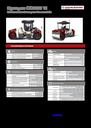 Combinatiewalsen Dynapac CC 6200 C VI