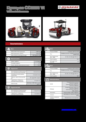 Combinatiewalsen Dynapac CC 6200 C VI