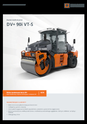 Combinatiewalsen Hamm DV+ 90i VT-S