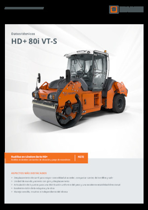 Combinatiewalsen Hamm HD+ 80i VT-S