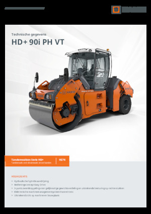 Combinatiewalsen Hamm HD+ 90i PH VT