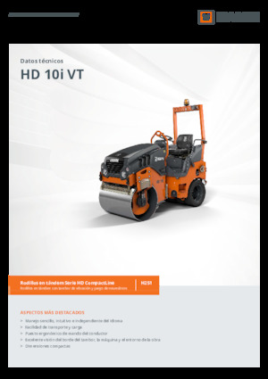 Combinatiewalsen Hamm HD 10i VT