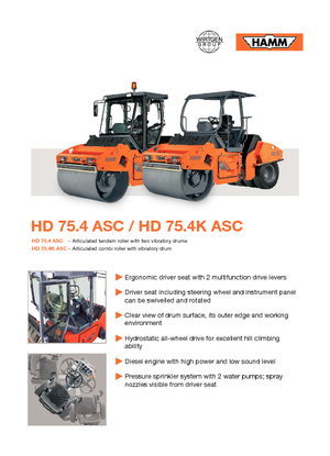 Combinatiewalsen Hamm HD 75,4 K ASC