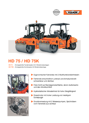 Combinatiewalsen Hamm HD 75 K