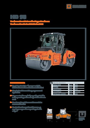 Tandemtrilwalsen Hamm HD 90