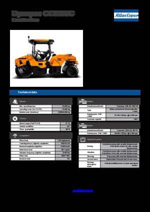 Combinatiewalsen Dynapac CC 5200 C