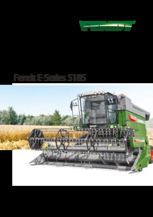 Combine maaidorsers Fendt 5185 E