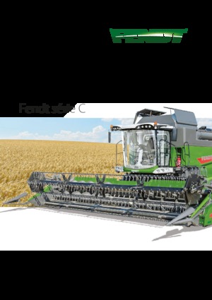 Combine maaidorsers Fendt 6335 C