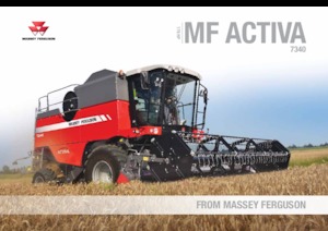 Combine maaidorsers Massey Ferguson Activa 7340
