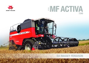 Combine maaidorsers Massey Ferguson Activa 7340