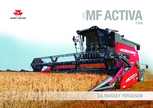 Combine maaidorsers Massey Ferguson Activa 7344