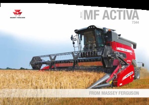 Combine maaidorsers Massey Ferguson Activa 7344