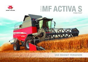 Combine maaidorsers Massey Ferguson Activa S 7347