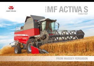 Combine maaidorsers Massey Ferguson Activa 7347S-MCS