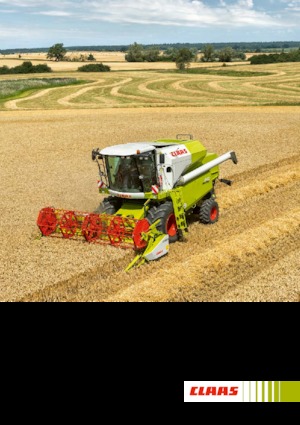 Combine maaidorsers Claas Avero 240