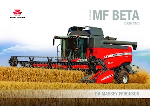 Combine maaidorsers Massey Ferguson Beta 7360 AL4