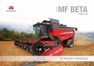 Combine maaidorsers Massey Ferguson Beta 7370