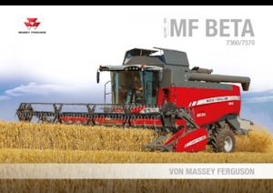 Combine maaidorsers Massey Ferguson Beta 7370
