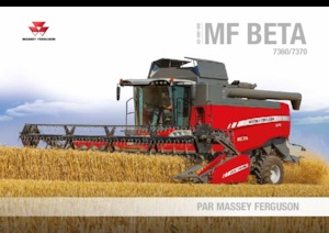 Combine maaidorsers Massey Ferguson Beta 7370