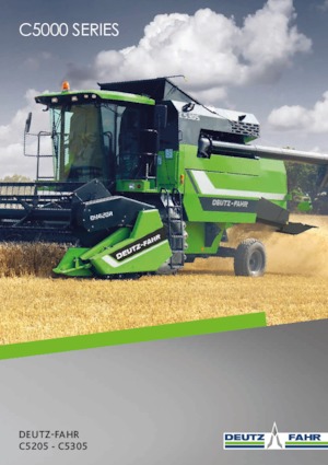 Combine maaidorsers DEUTZ-FAHR C 5205