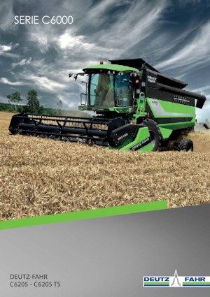 Combine maaidorsers DEUTZ-FAHR C 6205 Topline
