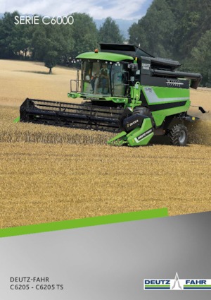 Combine maaidorsers DEUTZ-FAHR C 6205 Topline