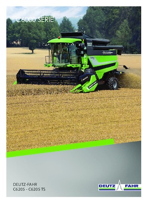 Combine maaidorsers DEUTZ-FAHR C 6205 Topline
