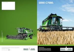 Combine maaidorsers DEUTZ-FAHR C 7206 TS Topline