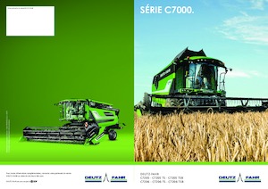 Combine maaidorsers DEUTZ-FAHR C 7206 TS Topline