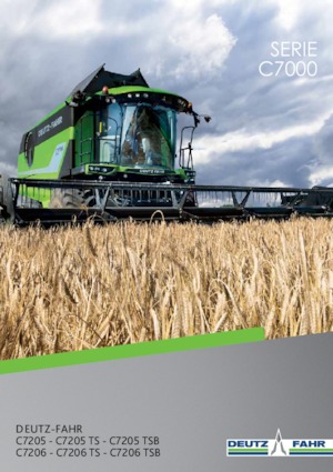 Combine maaidorsers DEUTZ-FAHR C 7206 TS Topline