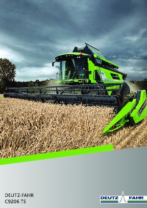 Combine maaidorsers DEUTZ-FAHR C 9206 TSB