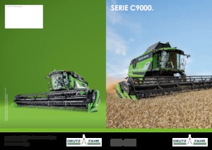 Combine maaidorsers DEUTZ-FAHR C 9306 TS