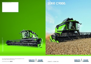 Combine maaidorsers DEUTZ-FAHR C 9306 TS