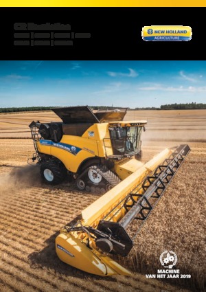 Combine maaidorsers New Holland CR9.80 ST5 Tracks+DFR