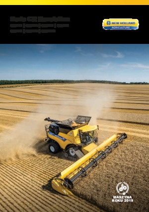 Combine maaidorsers New Holland CR8.90 12.5