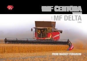 Combine maaidorsers Massey Ferguson Centora 7382