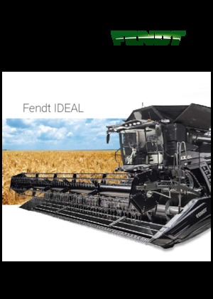 Combine maaidorsers Fendt Ideal 9T 