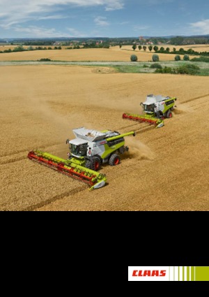 Combine maaidorsers Claas Lexion 6700 