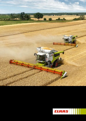 Combine maaidorsers Claas Lexion 8900 TerraTrac 