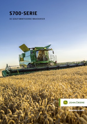 Combine maaidorsers John Deere S770