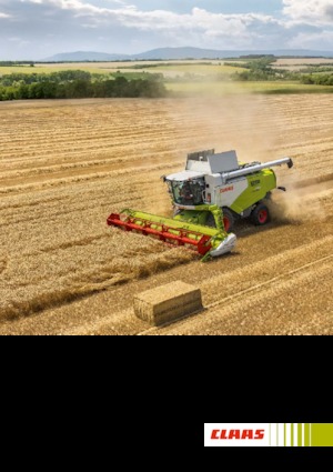 Combine maaidorsers Claas Tucano 550