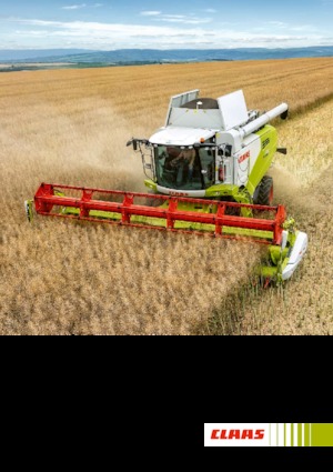Combine maaidorsers Claas Tucano 550