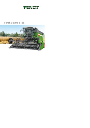 Combine maaidorsers Fendt 5185 E