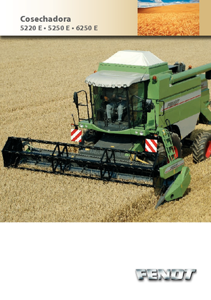 Combine maaidorsers Fendt 5250 E
