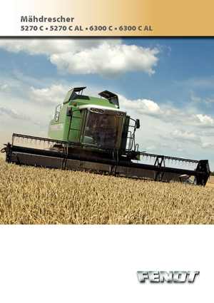 Combine maaidorsers Fendt 5270 C