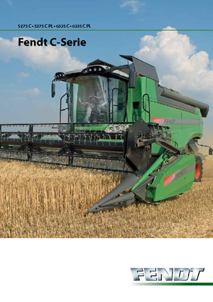 Combine maaidorsers Fendt 6335 C