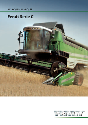 Combine maaidorsers Fendt 6335 C