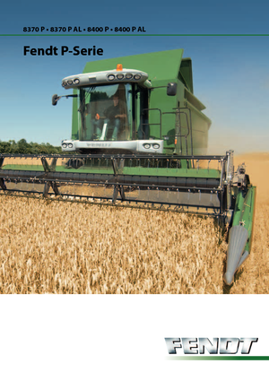 Combine maaidorsers Fendt 8400 P